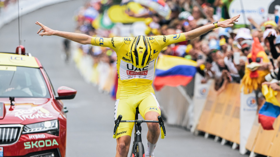 Pogacar toca el cielo del Tour en Isola 2.000