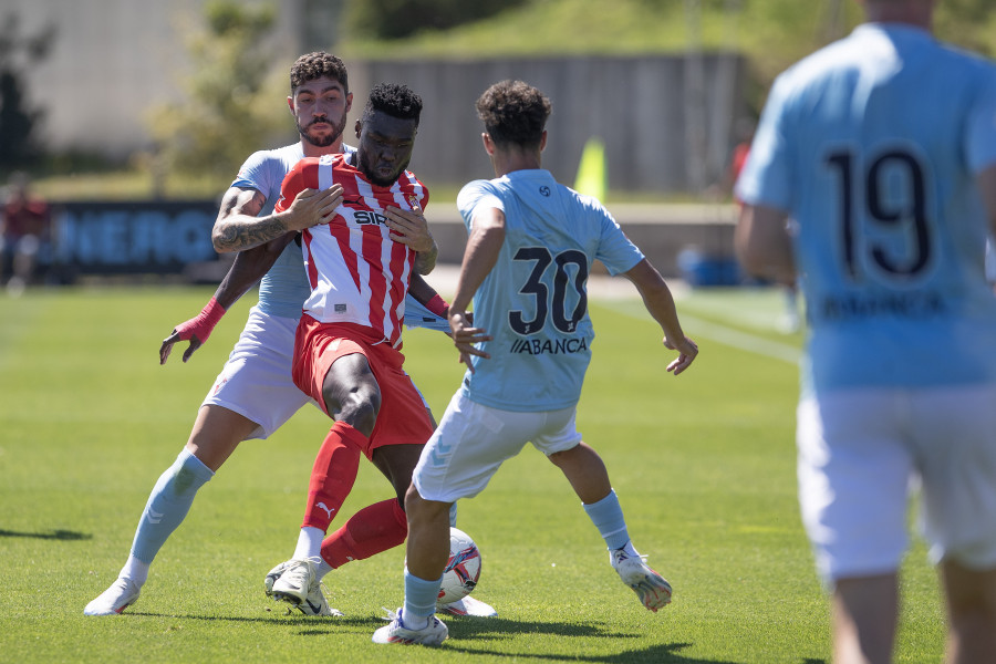 El Celta remonta al Sporting y suma un nuevo triunfo en pretemporada