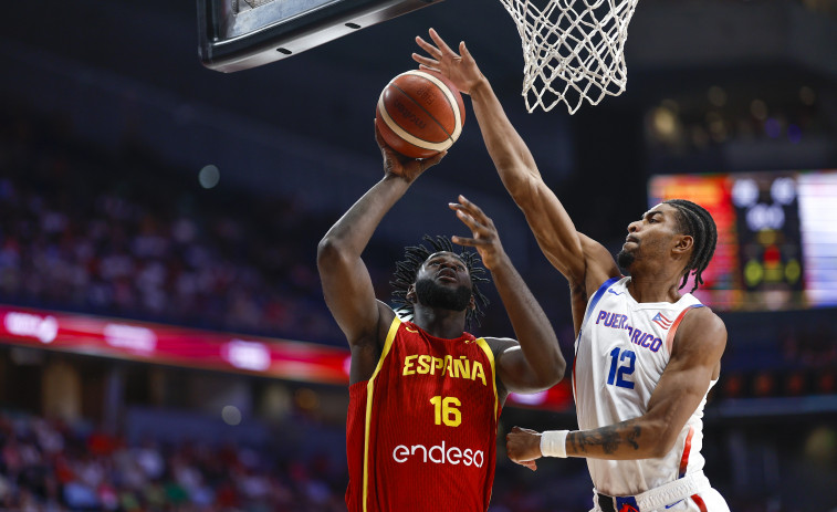 España se va repleta de confianza a los Juegos tras exhibirse ante Puerto Rico (107-84)