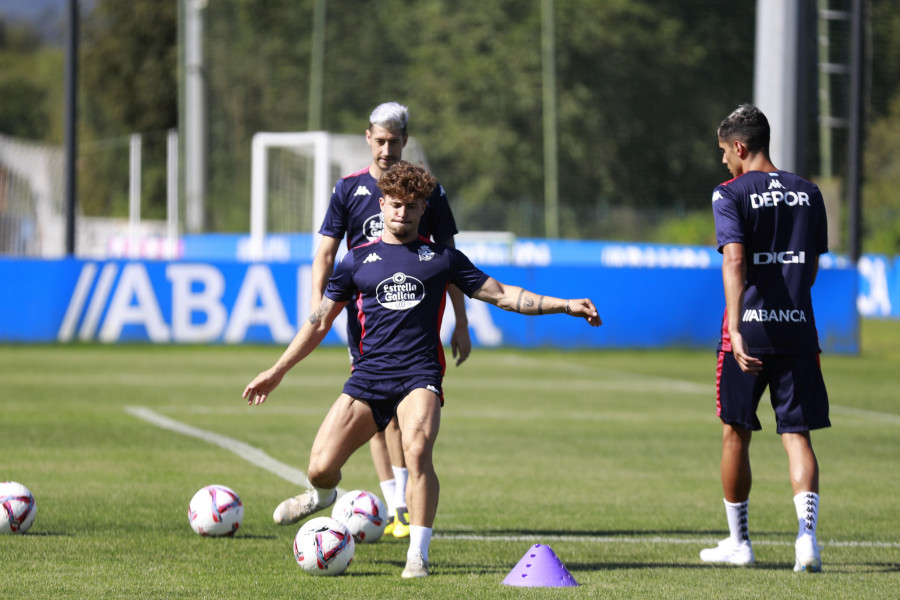 Mario Soriano se retira antes del entrenamiento, Petxarroman y Alcaina siguen al margen