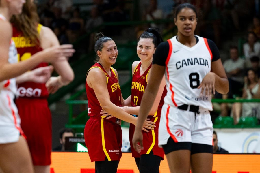 España se exhibe en defensa ante Canadá en su último partido de preparación (68-48)