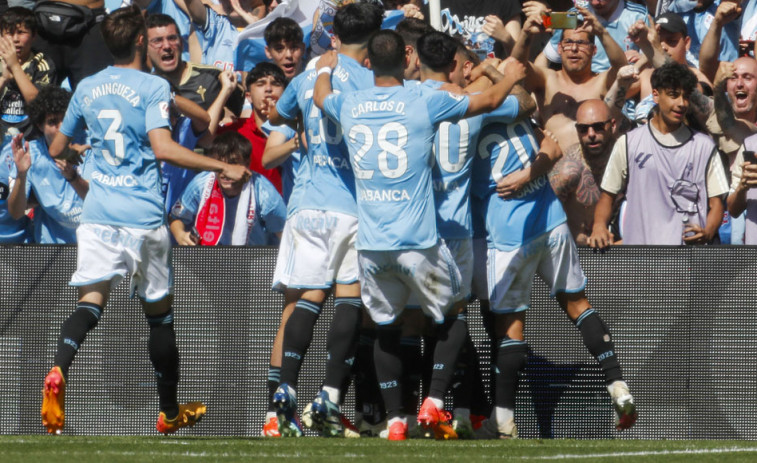 Douvikas alarga su idilio con el gol y el Celta sigue ganando (1-0)