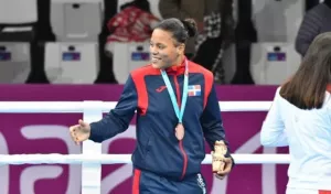 La dominicana María Moronta abrazó el boxeo para dejar de vender huevos en la calle