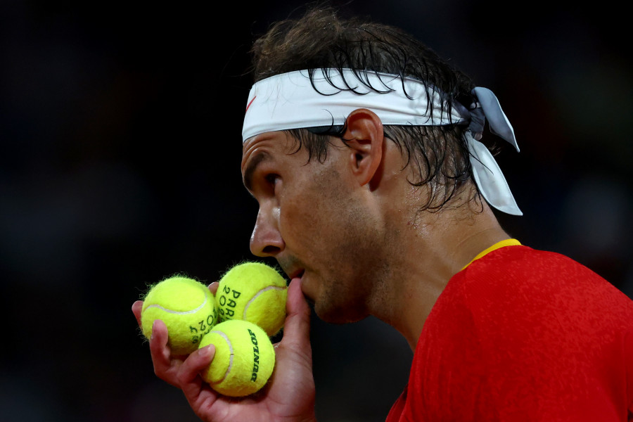 Nadal se prueba antes de decidir