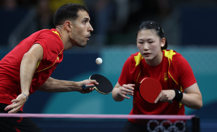 María Xiao y Álvaro Robles no logran pasar a semifinales en doble mixto