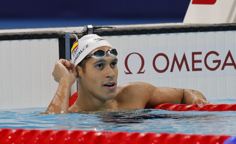 Hugo González, clasificado para la final de los 100 espalda