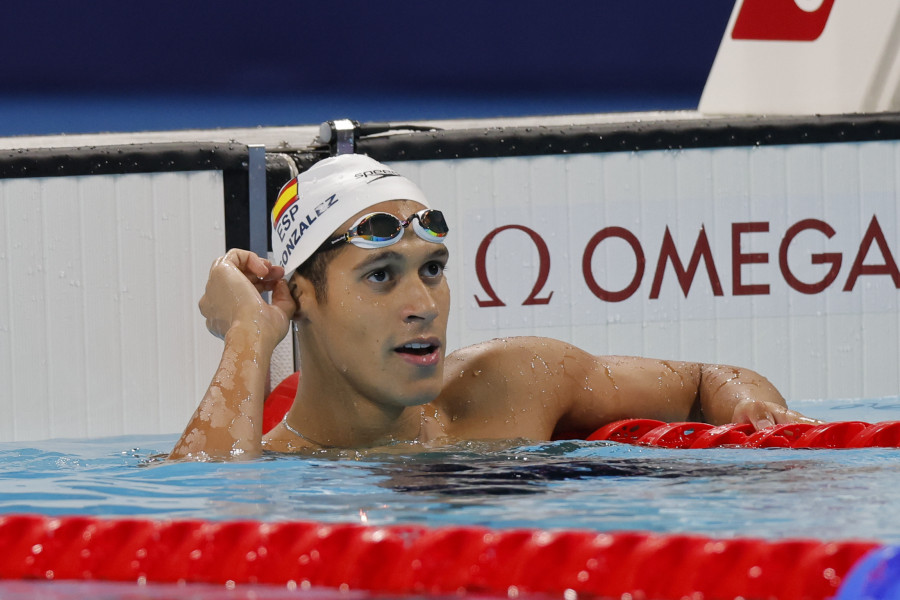 Hugo González, clasificado para la final de los 100 espalda