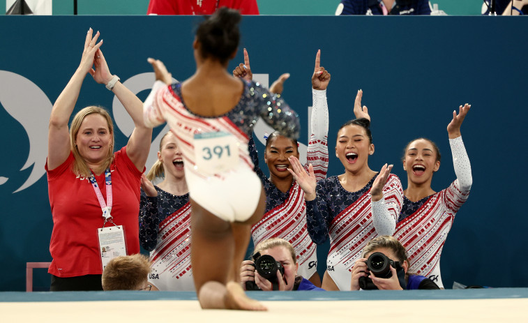 Baño de oro para Biles y compañía