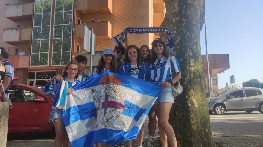 Velutinas y un viaje desde Huelva para ver al equipo blanquiazul