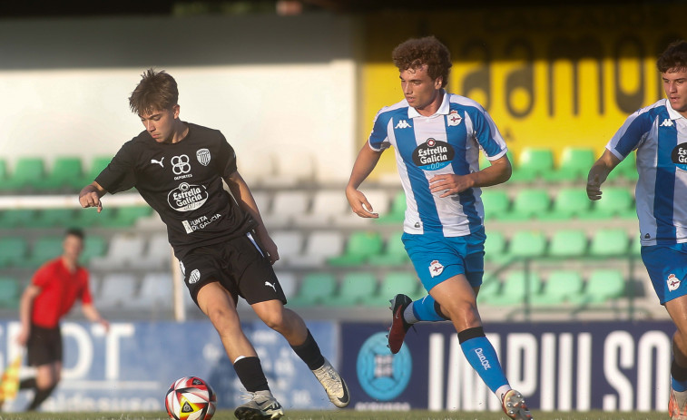 El Fabril cae ante un Lugo superior de principio a fin