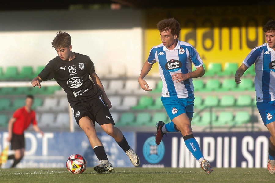 El Fabril cae ante un Lugo superior de principio a fin