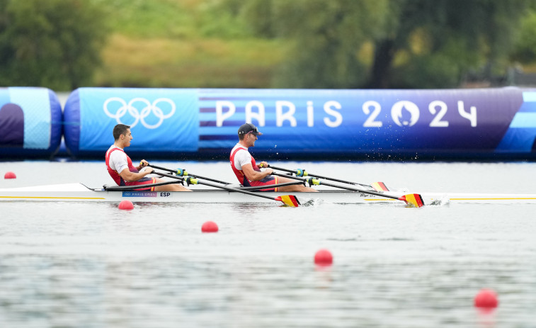 Rodrigo Conde y Aleix García, quintos en doble scull