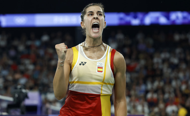 Carolina Marín se mete en cuartos de final tras vencer a Beiwen Zhang