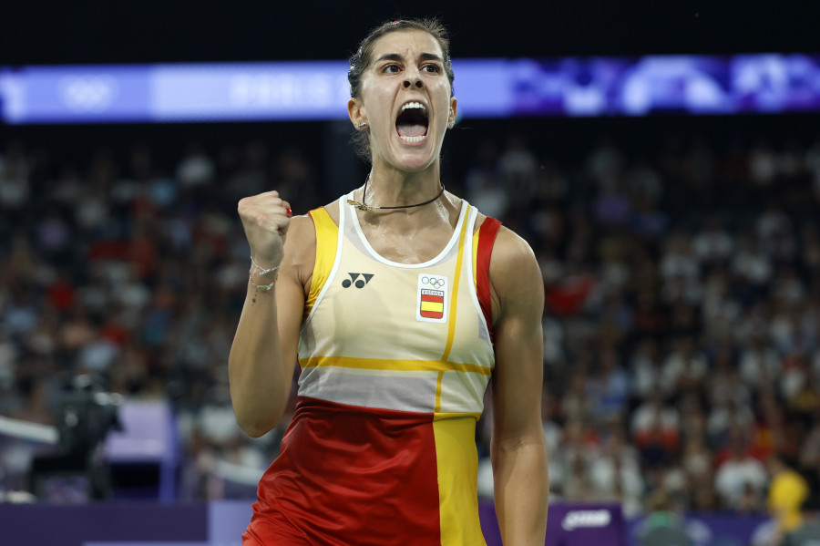 Carolina Marín se mete en cuartos de final tras vencer a Beiwen Zhang