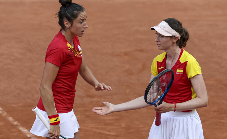 Las españolas Sara Sorribes y Cristina Bucsa ya están a las puertas del podio