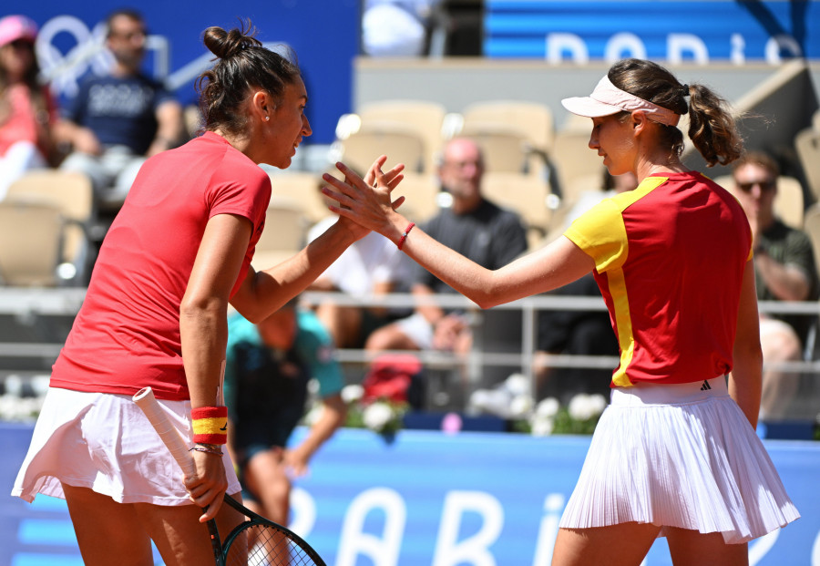 Novena medalla de España: Sorribes y Bucsa ganan el bronce en dobles femenino