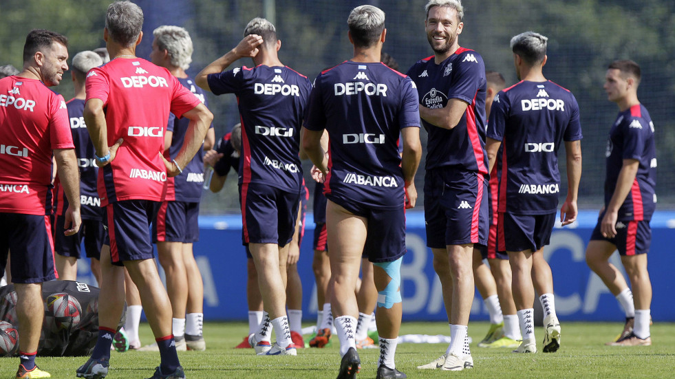 Cuatro entrenamientos en una semana con Copa y Liga