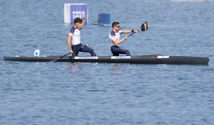 Moreno y Domínguez, a semifinales de C2 500 m.