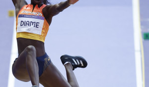 Fatima Diame y Tessy Ebosele no pasan a la final de longitud