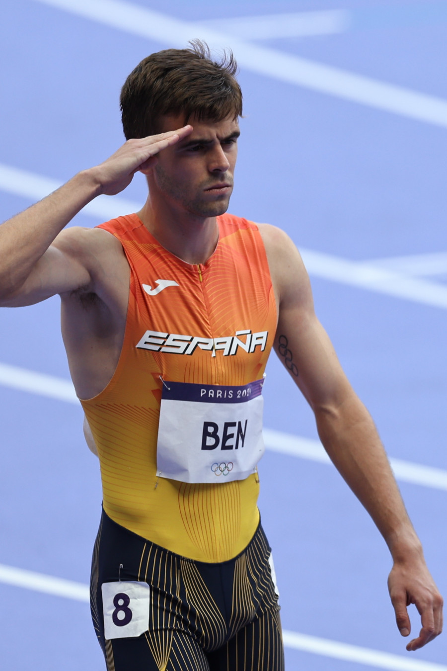 El gallego Adrián Ben, cuarto en su serie, a la repesca de 800