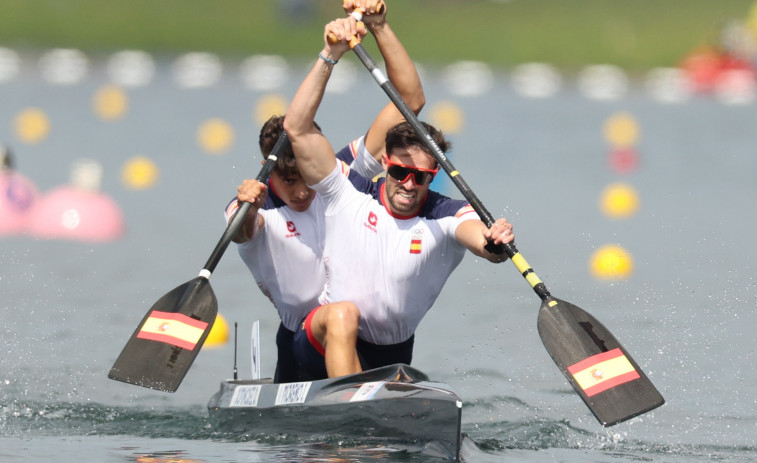 Moreno y Domínguez, a la final de C2 500 m.