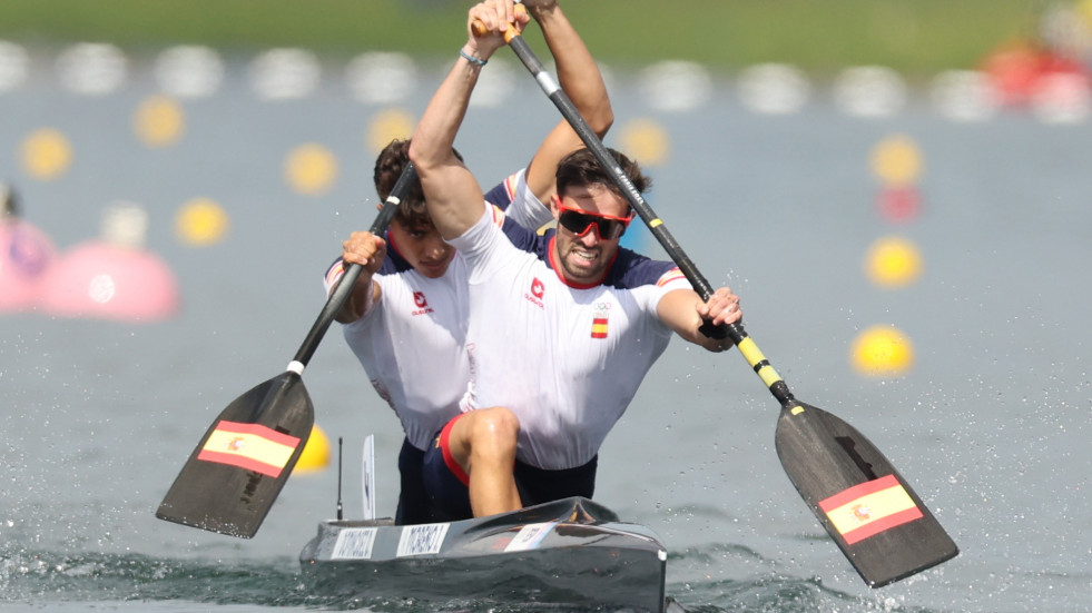 Moreno y Domínguez, a la final de C2 500 m.