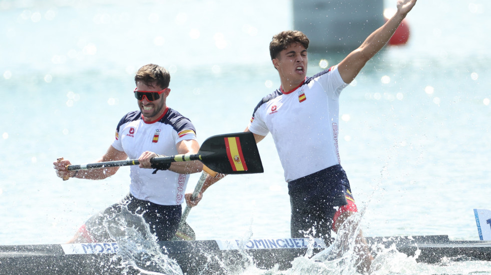 Moreno y Domínguez, bronce en C2 500