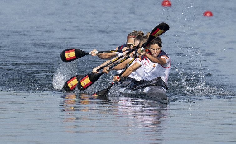 El K4 500 femenino, sexto