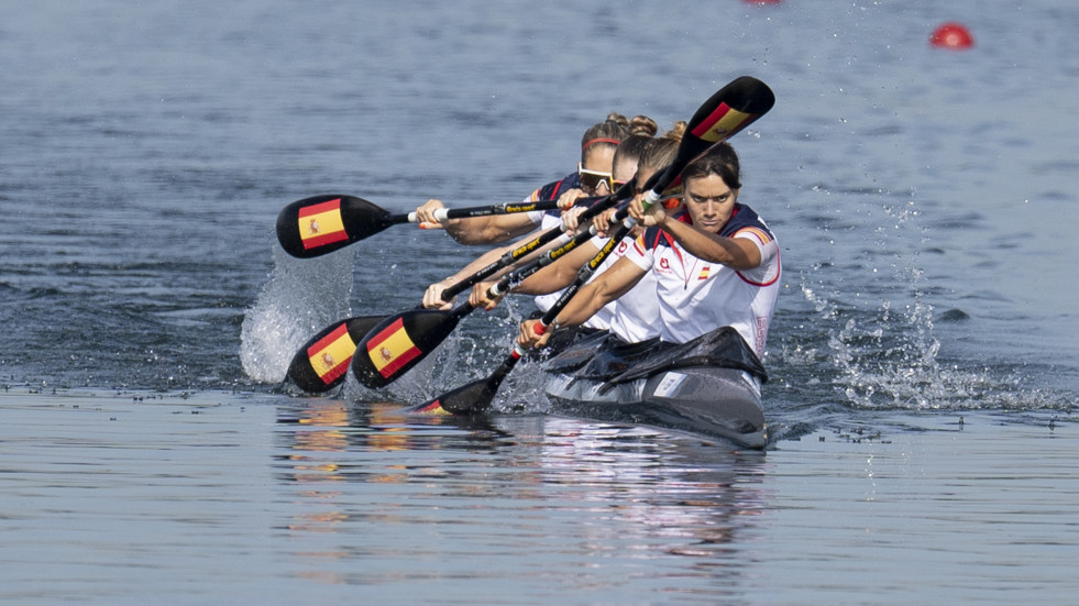 El K4 500 femenino, sexto