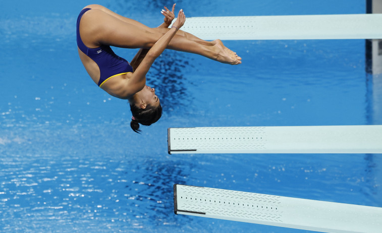 La española Valeria Antolino logra el billete para la final de trampolín de 3 metros