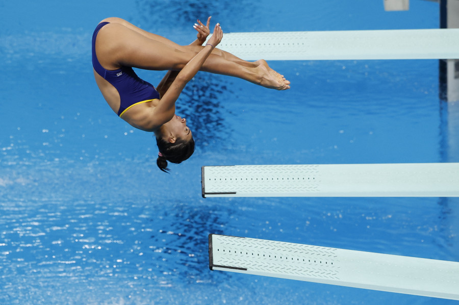 La española Valeria Antolino logra el billete para la final de trampolín de 3 metros