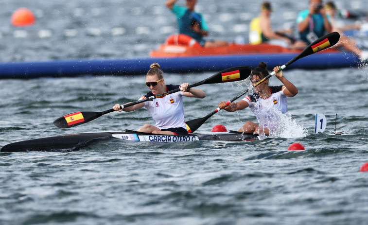 La gallega Carolina García y Sara Ouzande, fuera de la final A en K2 500