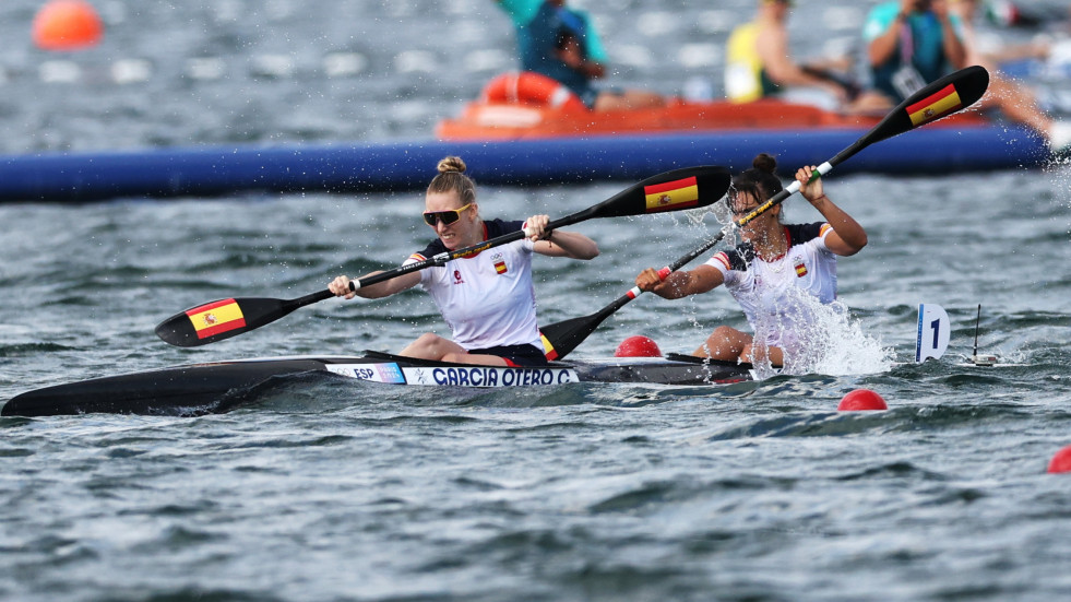 La gallega Carolina García y Sara Ouzande, fuera de la final A en K2 500