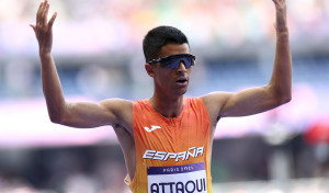 Attaoui se clasifica por tiempos para la final de 800, los relevos 4 x400 eliminados