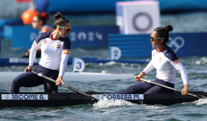 María Corbera y Antía Jácome acaban sextas en la final de C2 500 m de Paris 2024