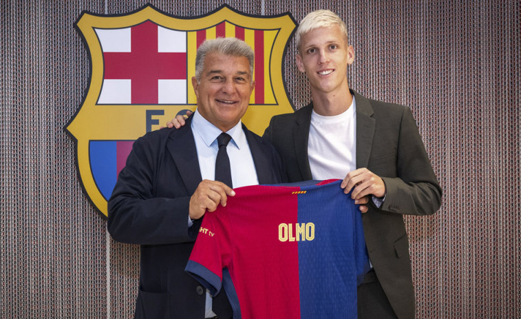 Dani Olmo, nuevo jugador del Barcelona para las seis próximas temporadas