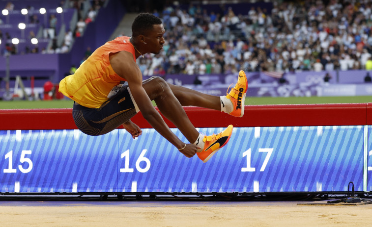 Jordan Díaz, triple salto al oro olímpico