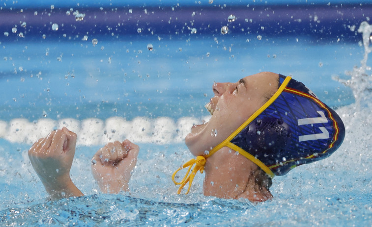 Oro para España en waterpolo (9-11)