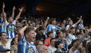 La vuelta del Depor al fútbol profesional, en imágenes