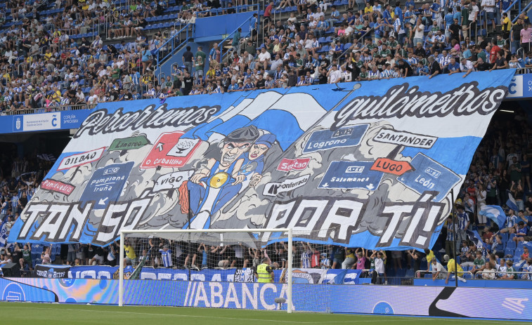 La marea blanquiazul ya calienta para Huesca