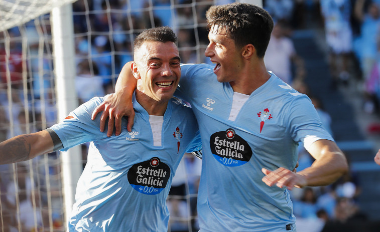 El Celta barre al Valencia y se afianza en el liderato (3-1)