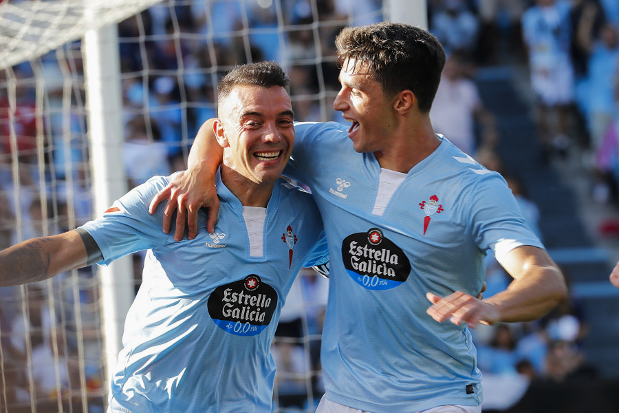 El Celta barre al Valencia y se afianza en el liderato (3-1)