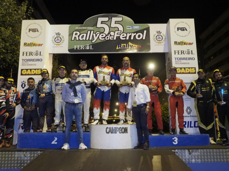 Víctor Senra firma su cuarta victoria en el 55º Rally  de Ferrol