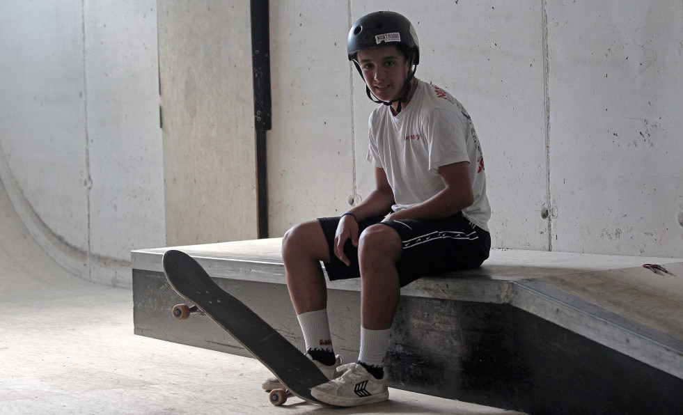 El coruñés Luis Cabarcos se queda lejos del corte en street en los World Skate Games