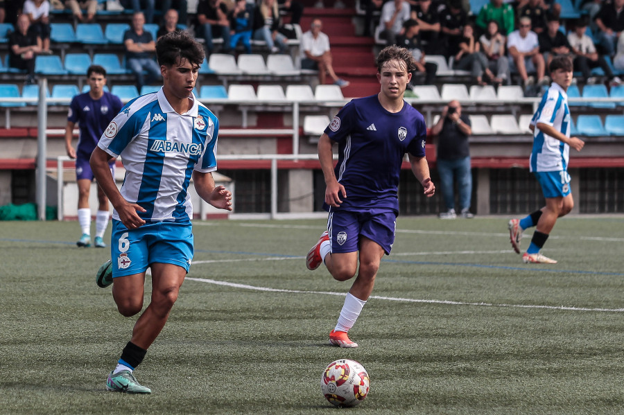 Sufrido triunfo del Dépor ante un combativo Montañeros (1-3)