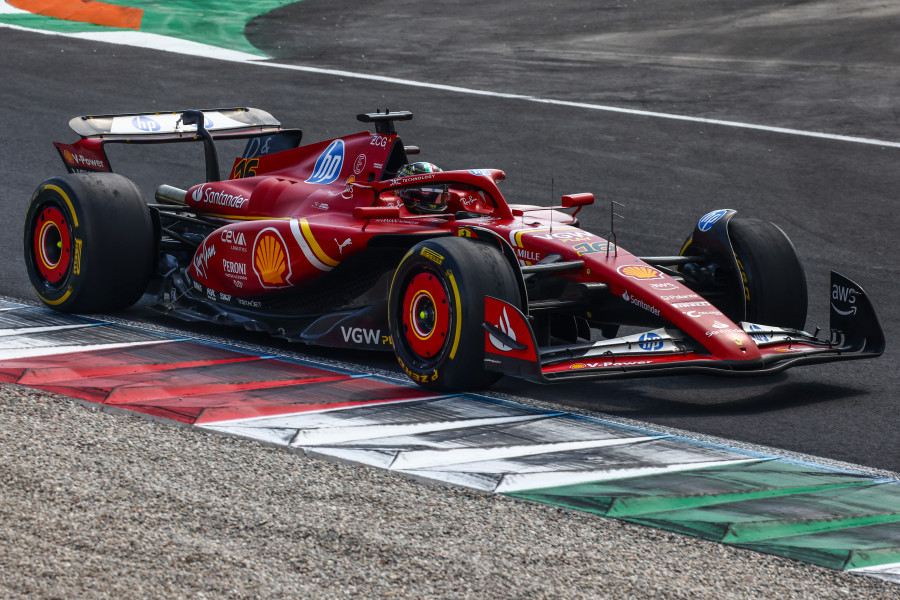 Leclerc gana en Monza por delante de los McLaren y de Sainz