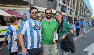 Un derbi de comunión entre hinchadas