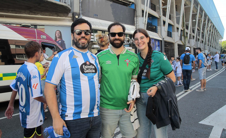 Un derbi de comunión entre hinchadas