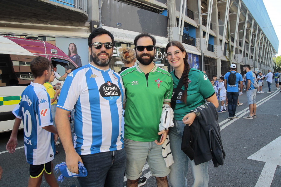 Un derbi de comunión entre hinchadas