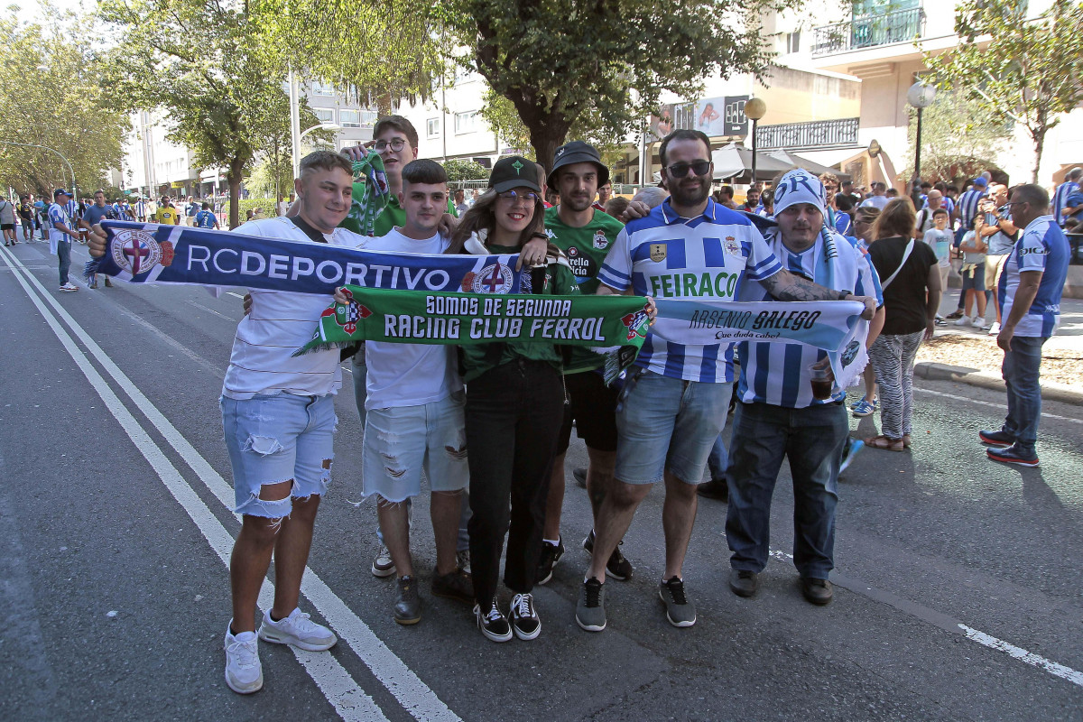 Racing depor hinchas